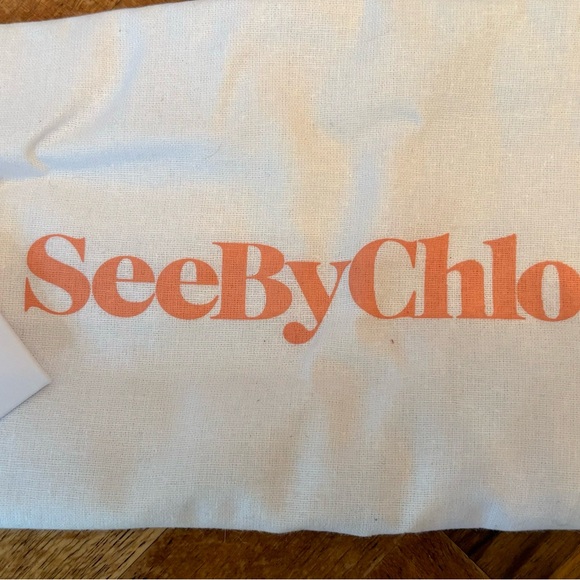 See By Chloe Espadrille Wedge Striped 38 8 Worn once! EUC with box and dustbag - Picture 4 of 6